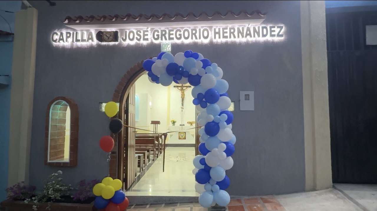 ​San Cristóbal estrena capilla en honor a José Gregorio Hernández