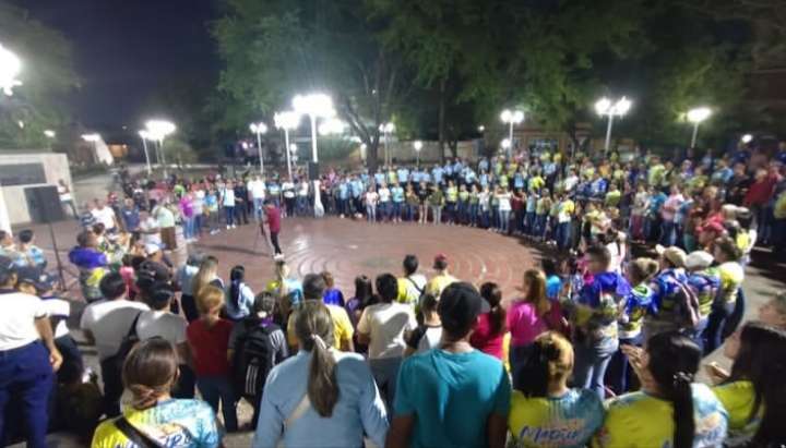 Por la paz de Venezuela oraron en los 14 municipios de Portuguesa 