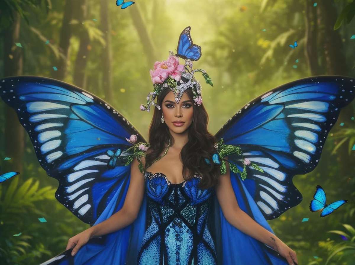 Alessandra Guillén envía mensaje de paz con su traje típico
