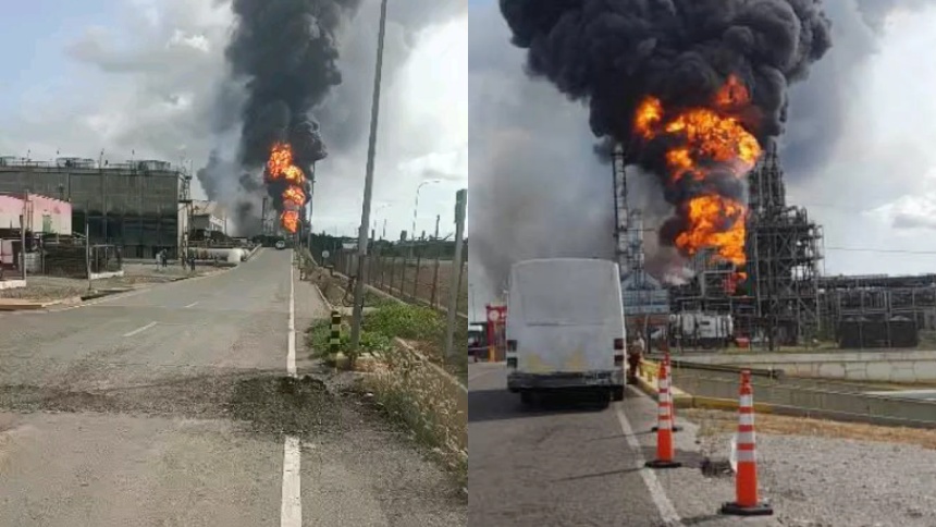 Reportaron explosión en la planta petrolera de Anzoátegui