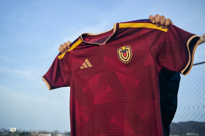 Esta es la nueva camiseta de la Vinotinto con diseño inspirado en los tepuyes venezolanos