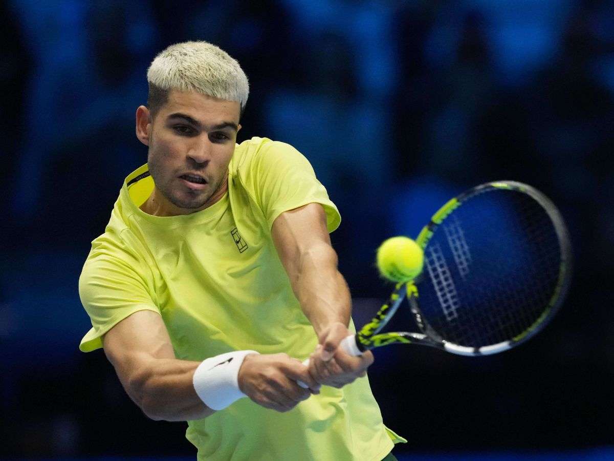 Alcaraz inició con victoria el ATP Finals