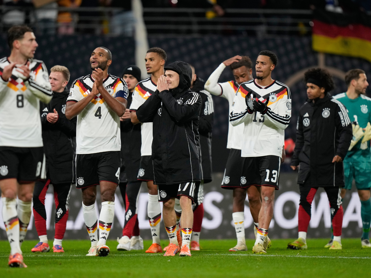 Alemania aplastó a Eslovaquia y se metió en el Mundial 2026