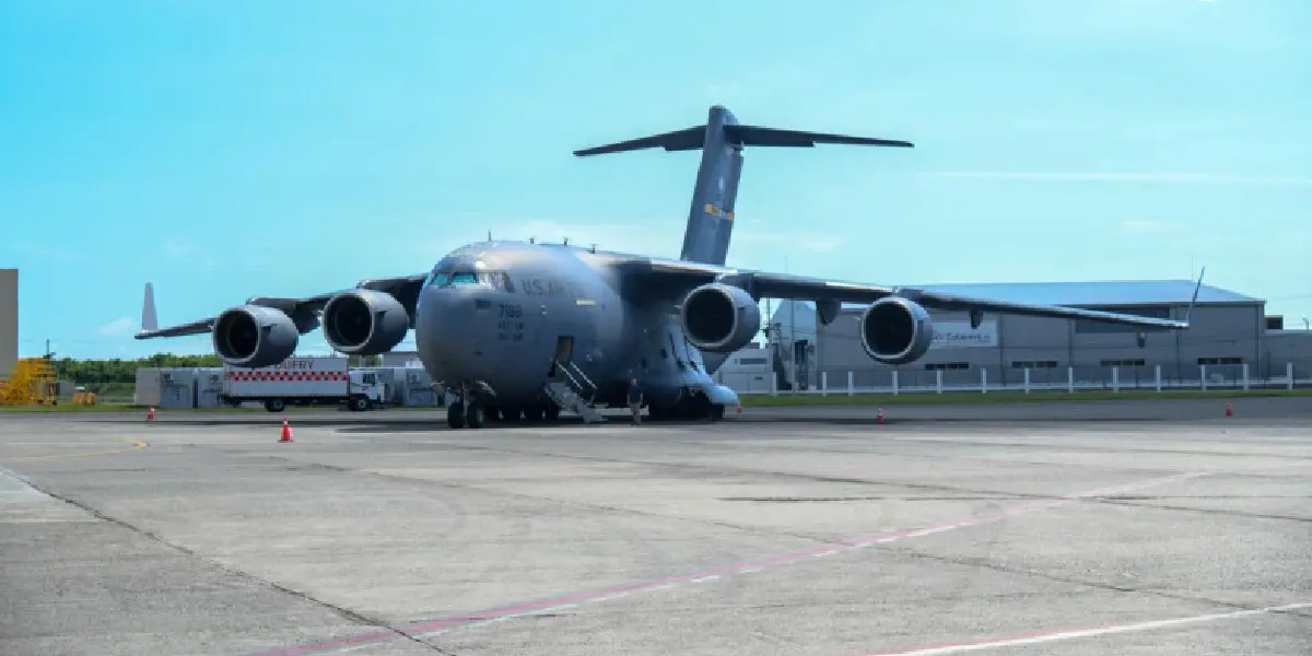 Llegan a República Dominicana dos poderosos aviones de guerra de EEUU