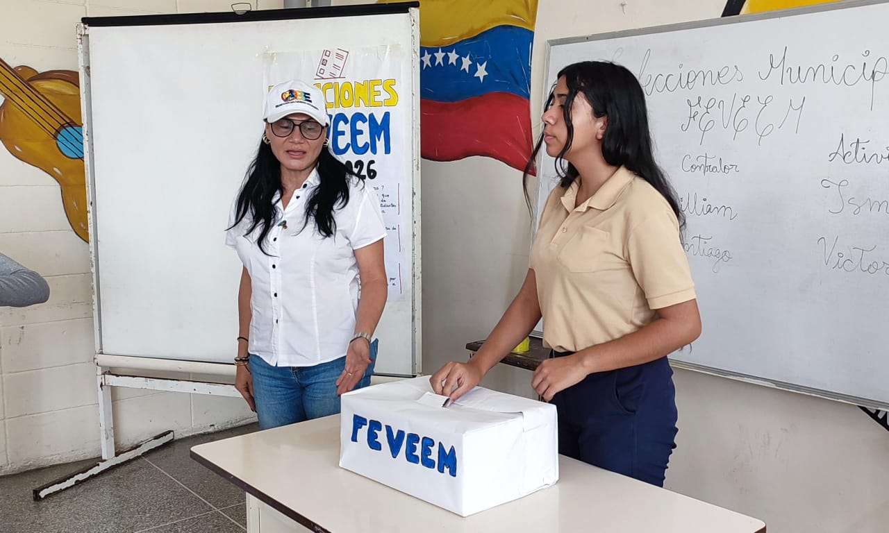 En más de 150 liceos de Yaracuy renuevan vocerías estudiantiles