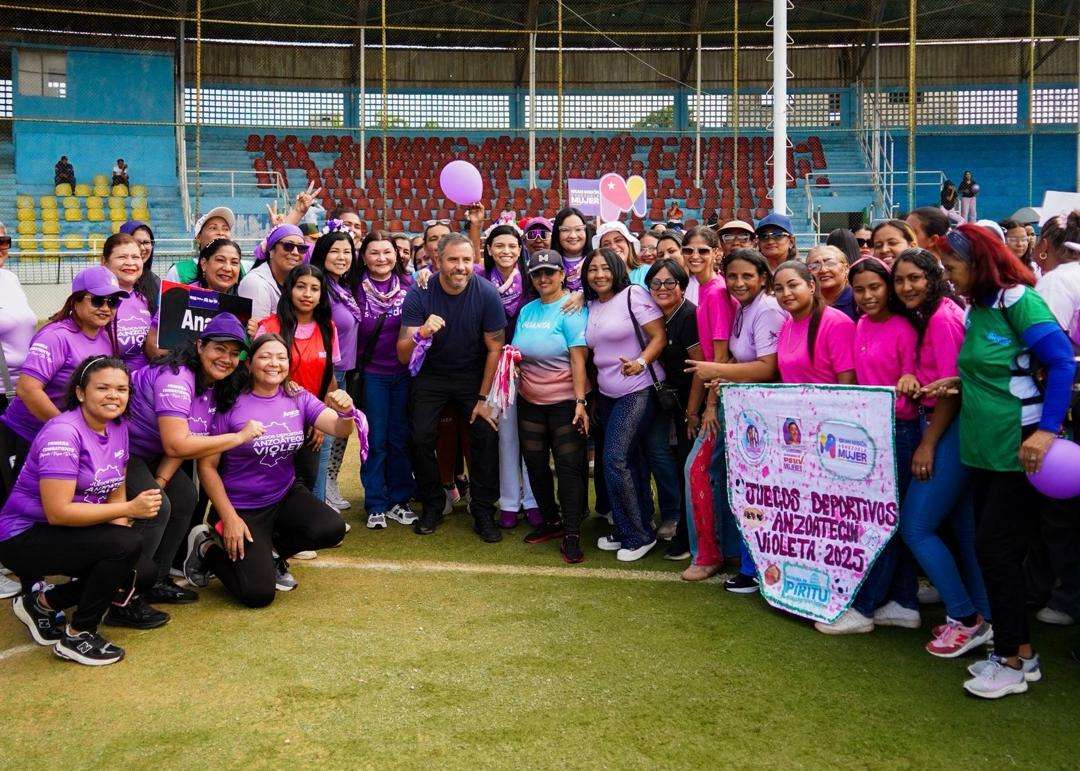 En Anzoátegui se inauguró primera edición de los Juegos Deportivos Violeta