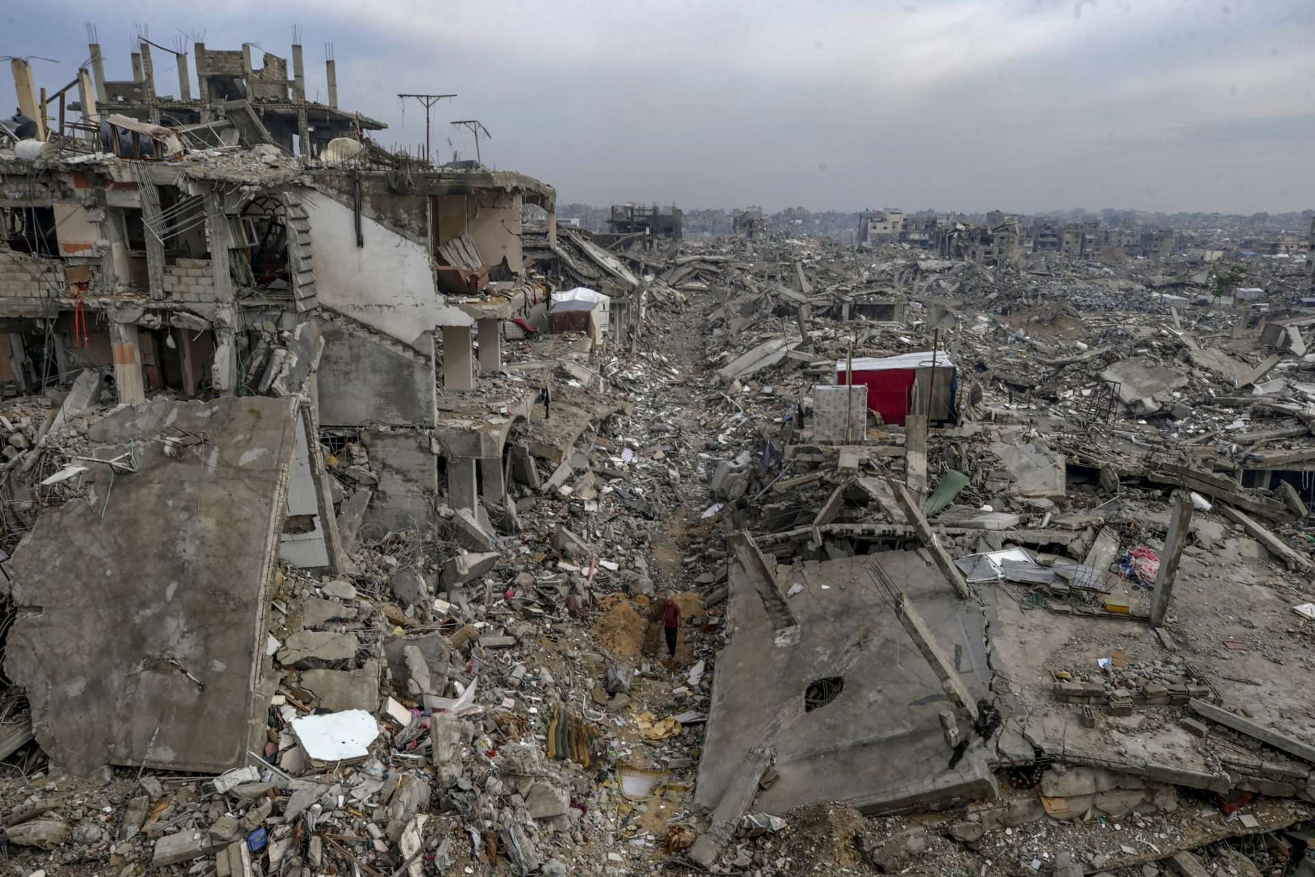 Israel bombardeó otra vez la Franja de Gaza
