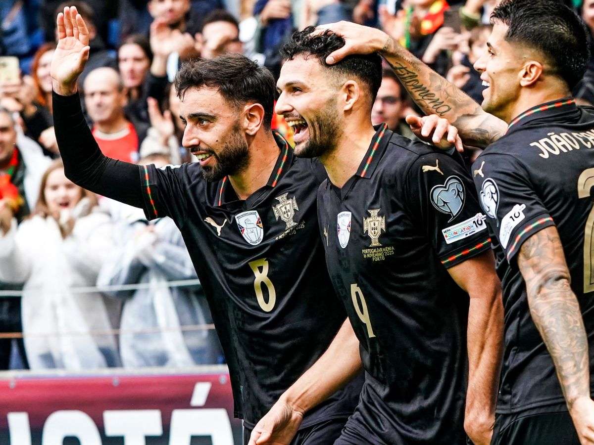 Con escandalosa goleada Portugal sella pase al Mundial