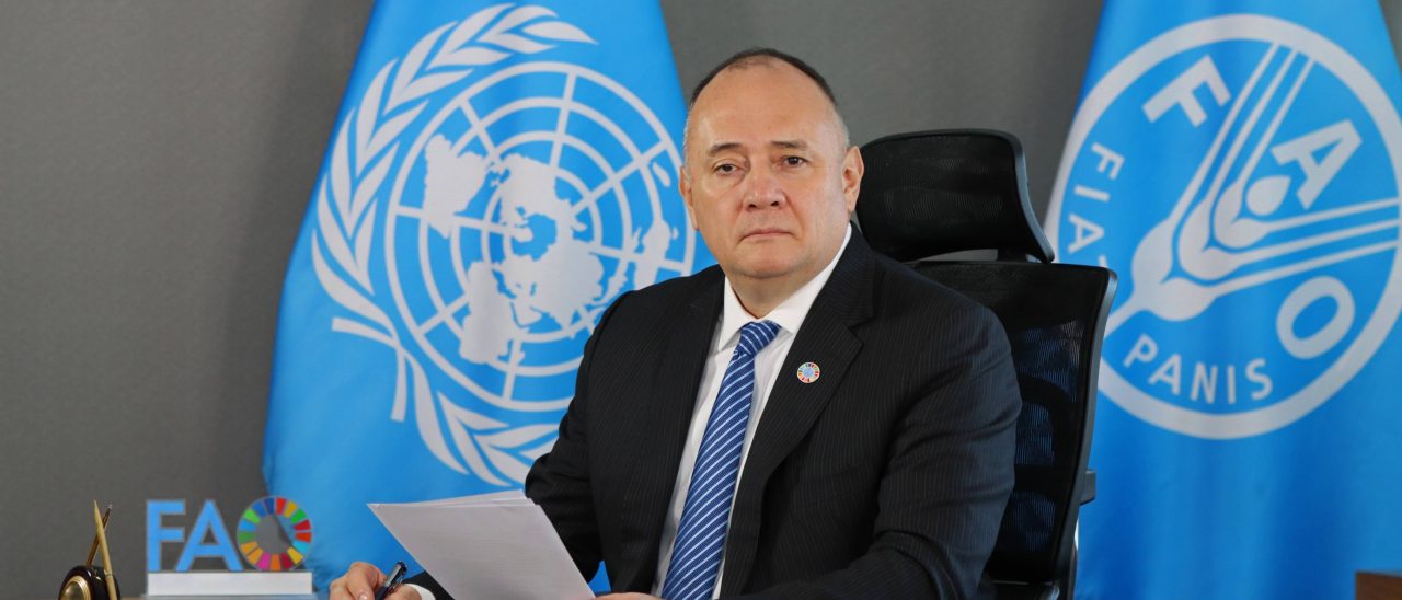 Rene Orellana Halkyer asume como nuevo Subdirector General y Representante Regional de la FAO para América Latina y el Caribe