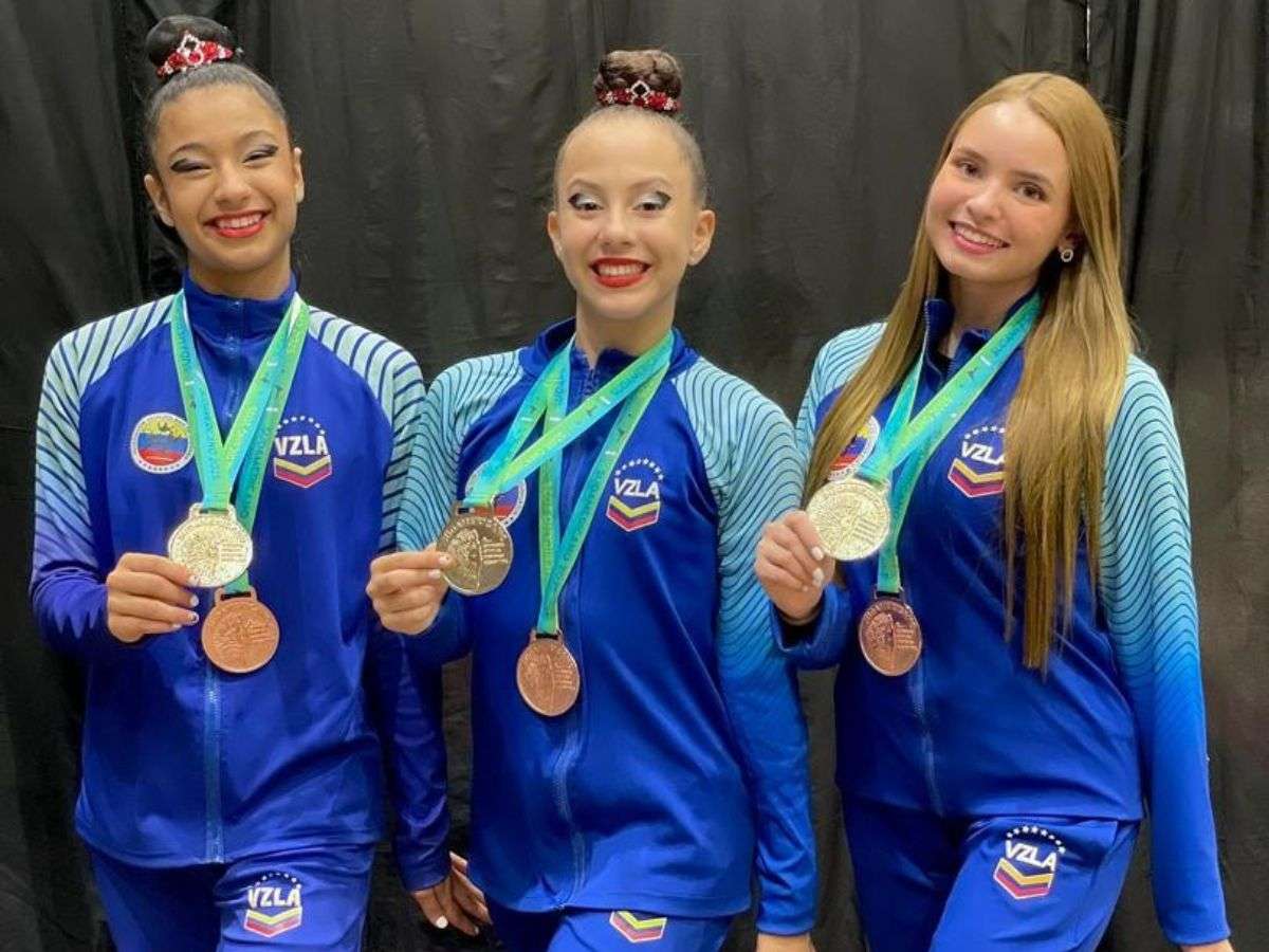 Venezuela logra el subcampeonato suramericano Age Group de Gimnasia Ritmica