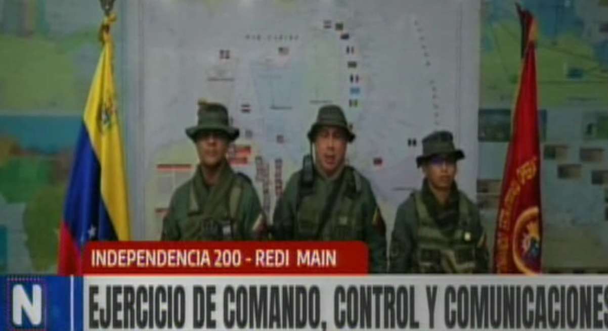 Operación Independencia 200 activó ejercicios de comando y control