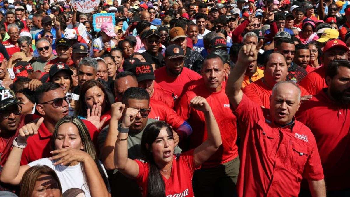 Cabello en Aragua: el liderazgo en la Revolución lo tiene el pueblo
