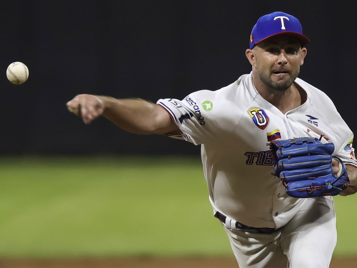 Zac Grotz es un verdugo en la lomita con La Guaira