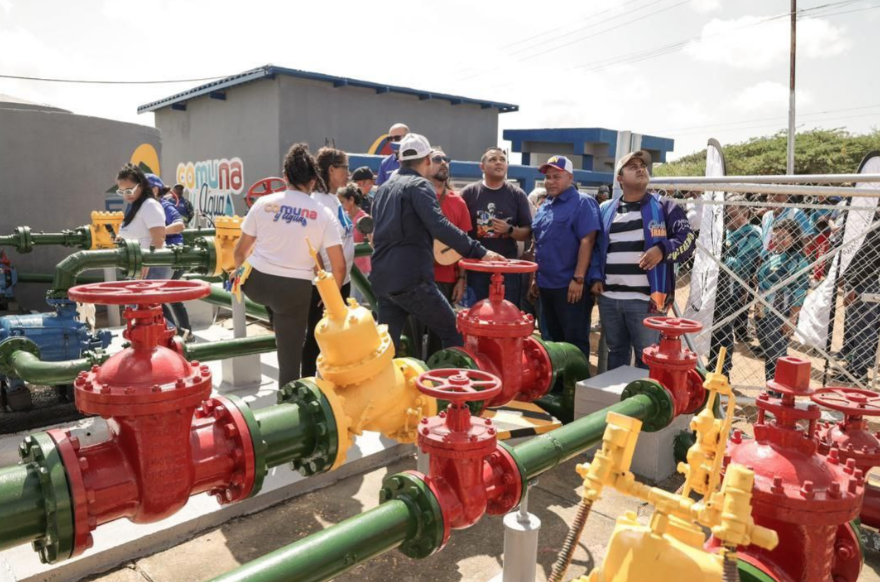 Rehabilitan estación de bombeo en San José de Cocodite en Paraguaná