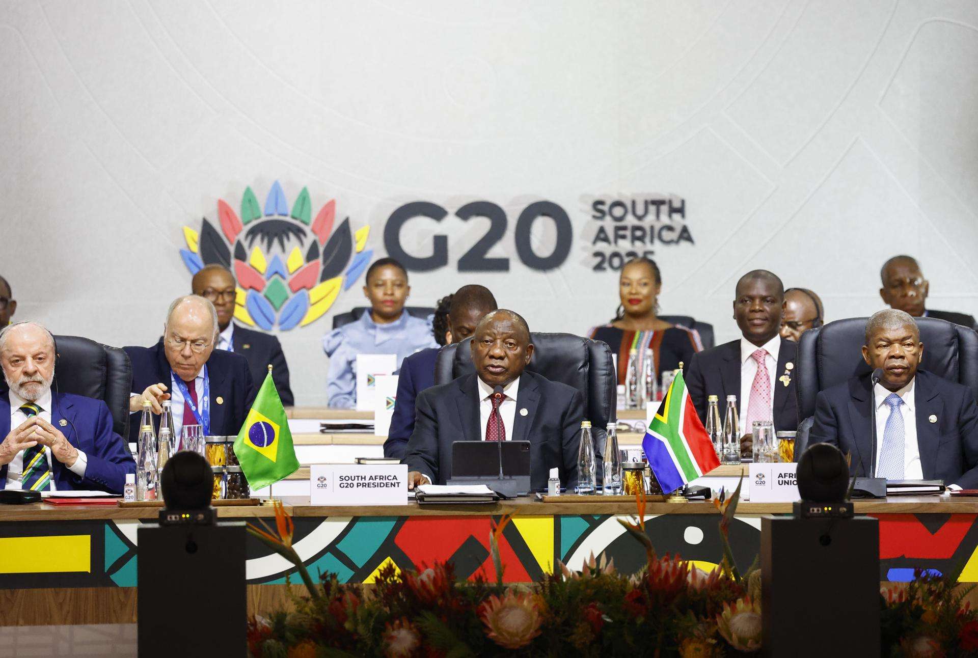 Inicia la cumbre de los líderes del G20 en Sudáfrica
