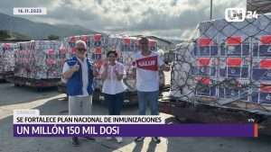 Un millón 150 mil vacunas arriban a Venezuela