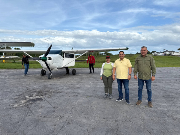 Gobernación de la Guayana Esequiba reactiva el Aeródromo de Tumeremo tras tres años inactivo