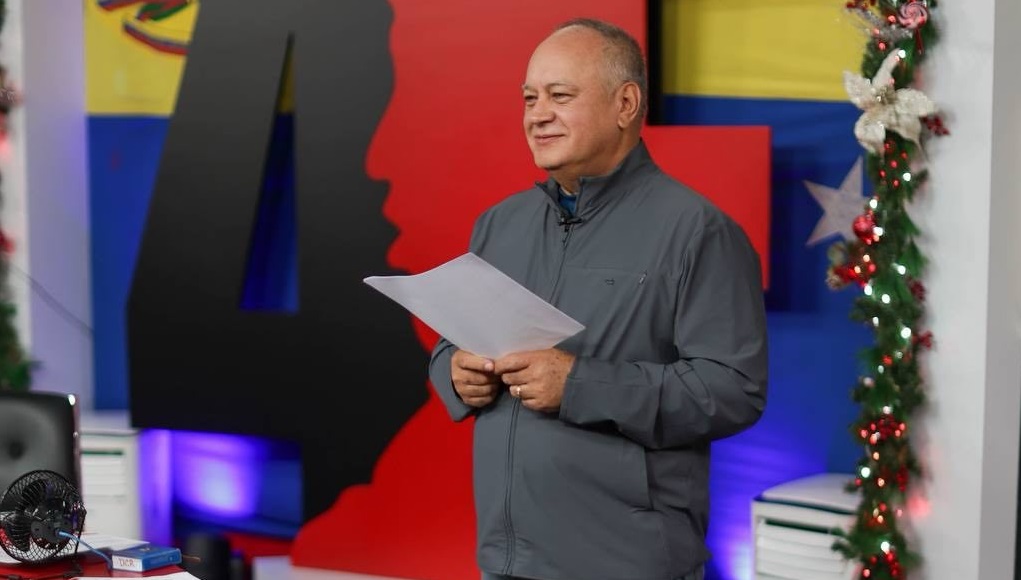 Diosdado Cabello afirmó que con la orden de Donald Trump “se caen todas las caretas y el montaje”