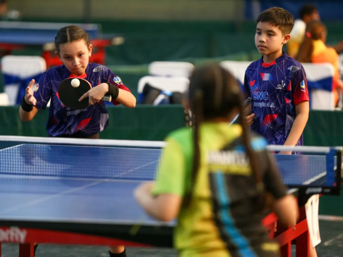 Tenis mesa por parejas definió las medallas