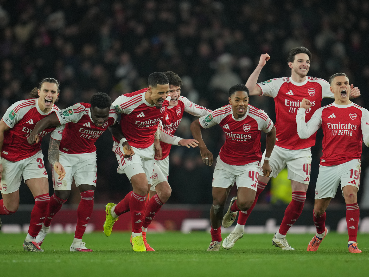 El Arsenal avanzó a Semifinales de la Copa de la Liga