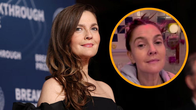 Drew Barrymore publicó una foto sin maquillaje ni filtros: 'Envejecer es un privilegio'