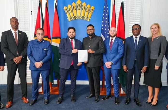 Delcy Rodríguez rechazó acuerdo de expansión militar entre Guyana y EEUU