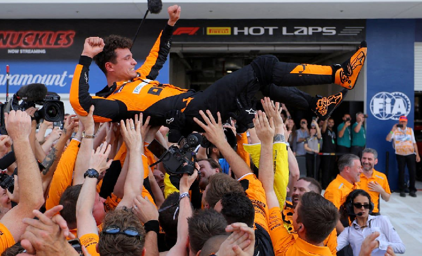 Lando Norris se coronó campeón mundial de F1 en un final de infarto