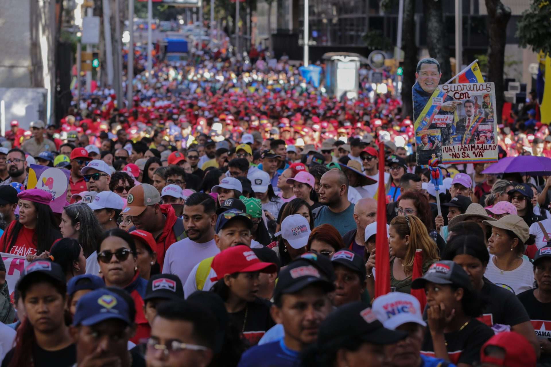 Pueblo marcha hoy en Caracas en defensa de la soberanía nacional