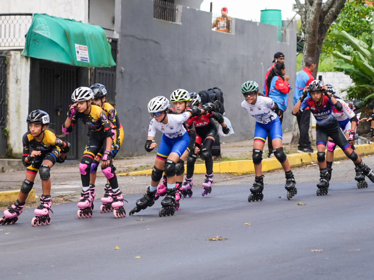 Táchira completó dominio en patinaje veloz