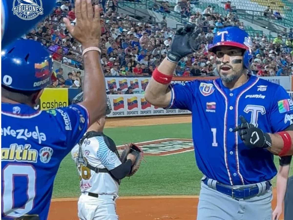 Escobar y Barreto impulsaron victoria de Tiburones