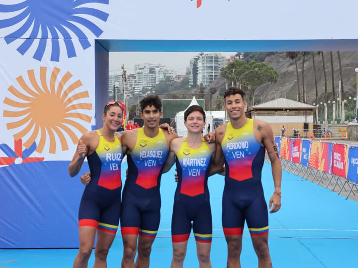 Triatlón criollo alcanza el subcampeonato de los Bolivarianos