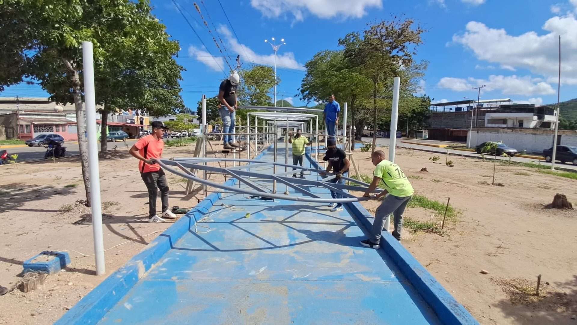 Intervienen parque recreacional Los Molinos en Carúpano
