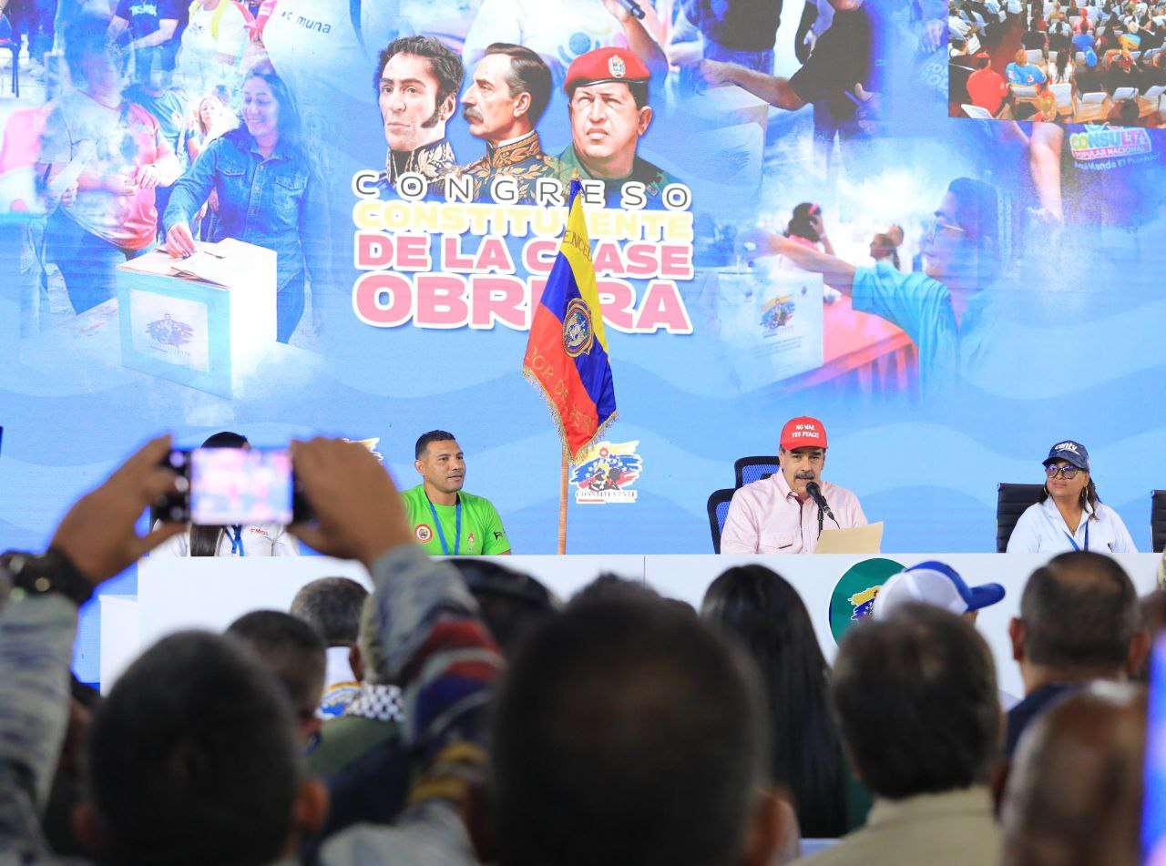 Maduro pidió a la Clase Obrera activar protestas contra piratería imperial