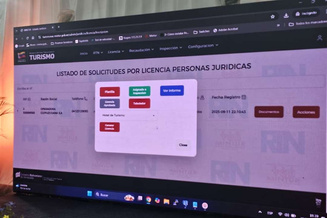 Mintur implementa programa para agilizar registro de licencias
