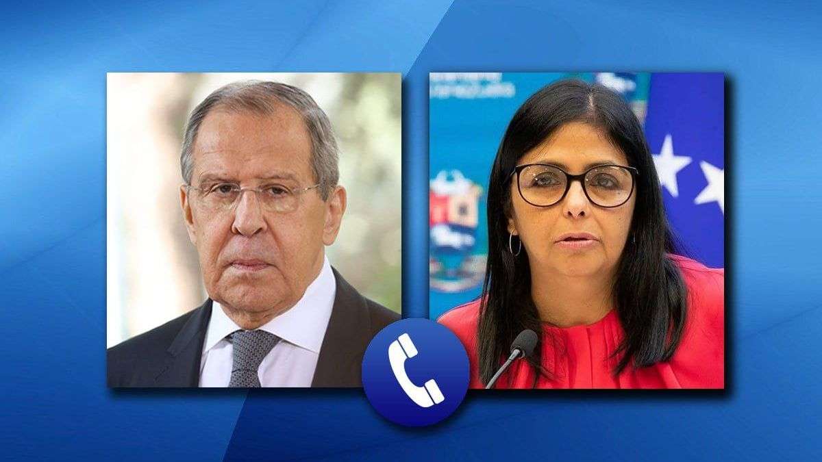 Lavrov extendió a Rodríguez la solidaridad del gobierno ruso tras ataque de EEUU