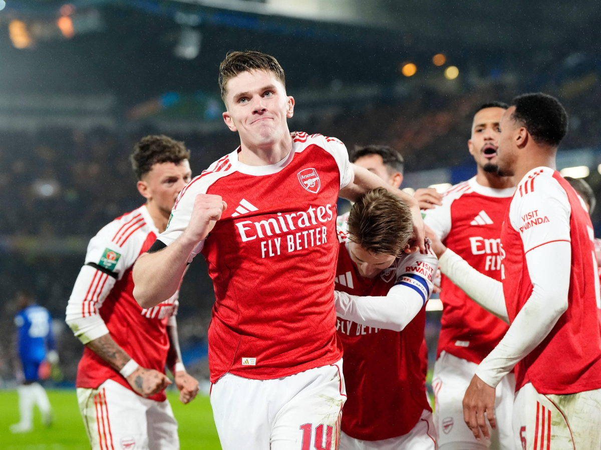 El Arsenal venció al Chelsea en la Copa de la Liga