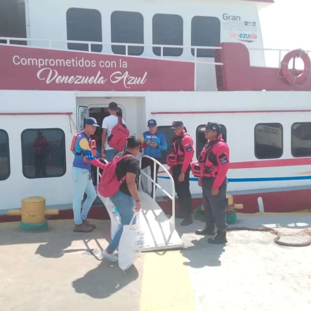 Transporte marítimo y fluvial está operativo