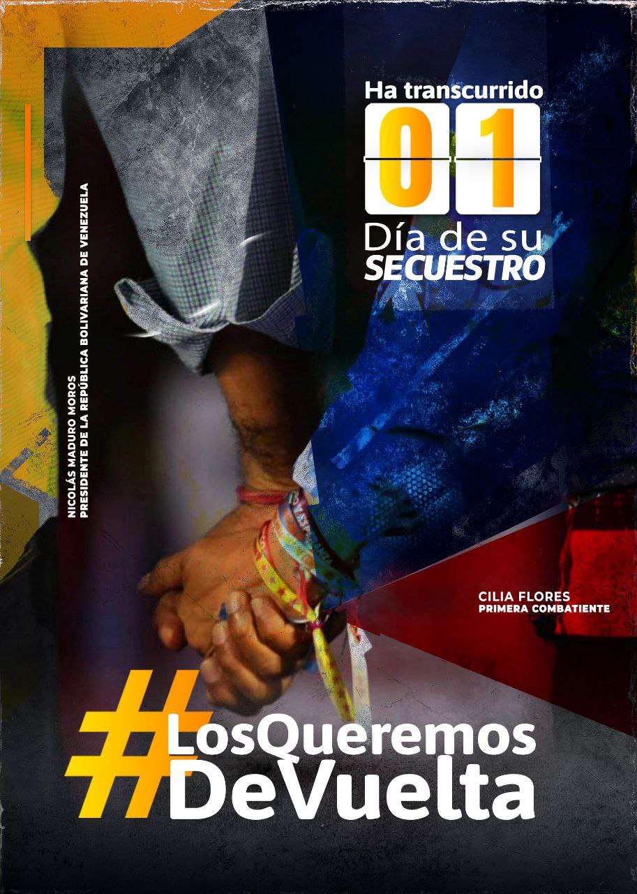 "Los queremos de vuelta" es el mensaje en redes en apoyo a Maduro