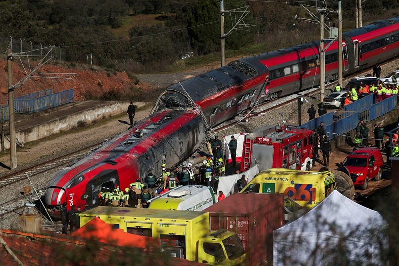 Subió a 45 el número de fallecidos en el accidente ferroviario de Adamuz