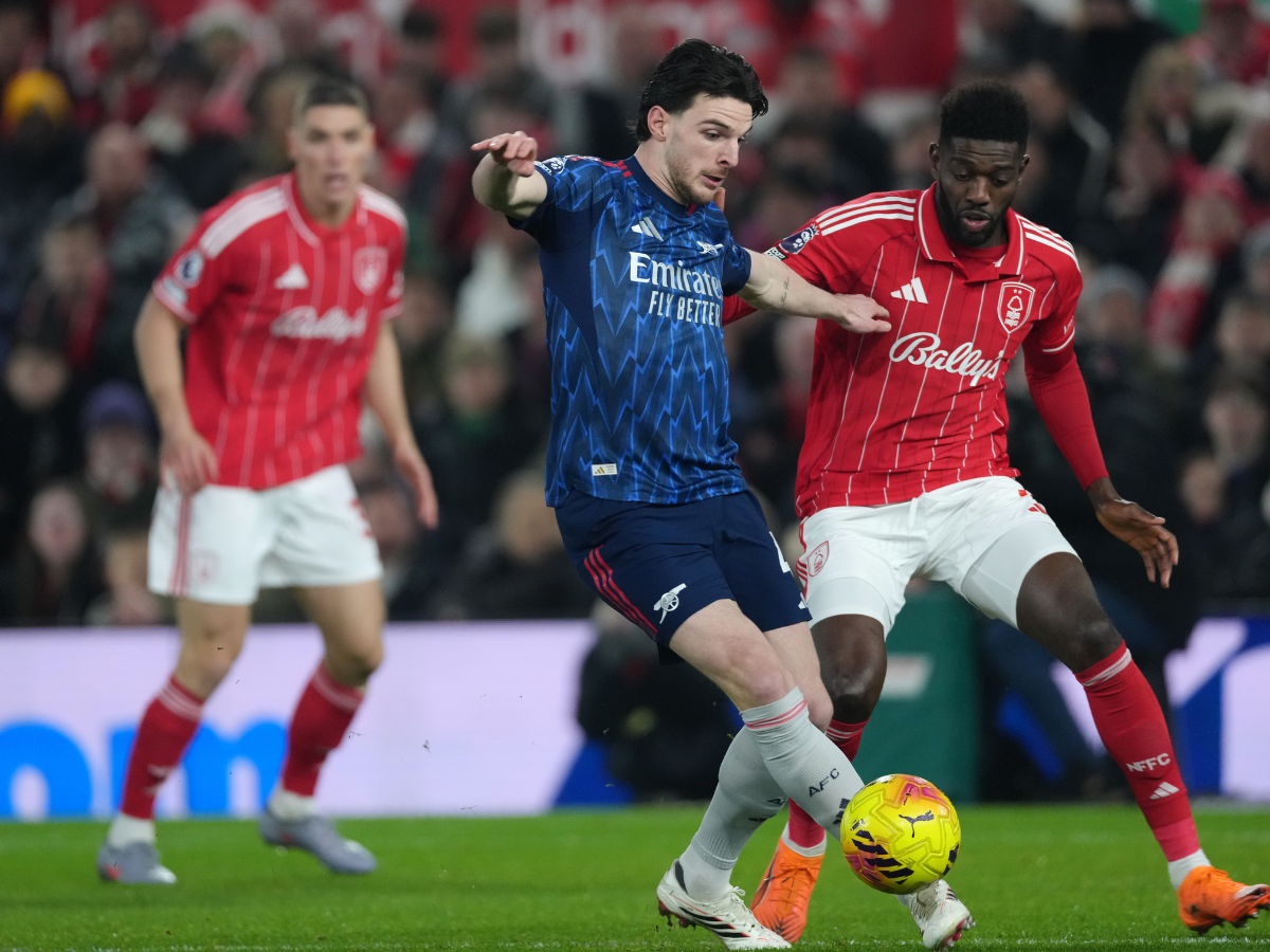 El Arsenal no pudo con el Nottingham Forest