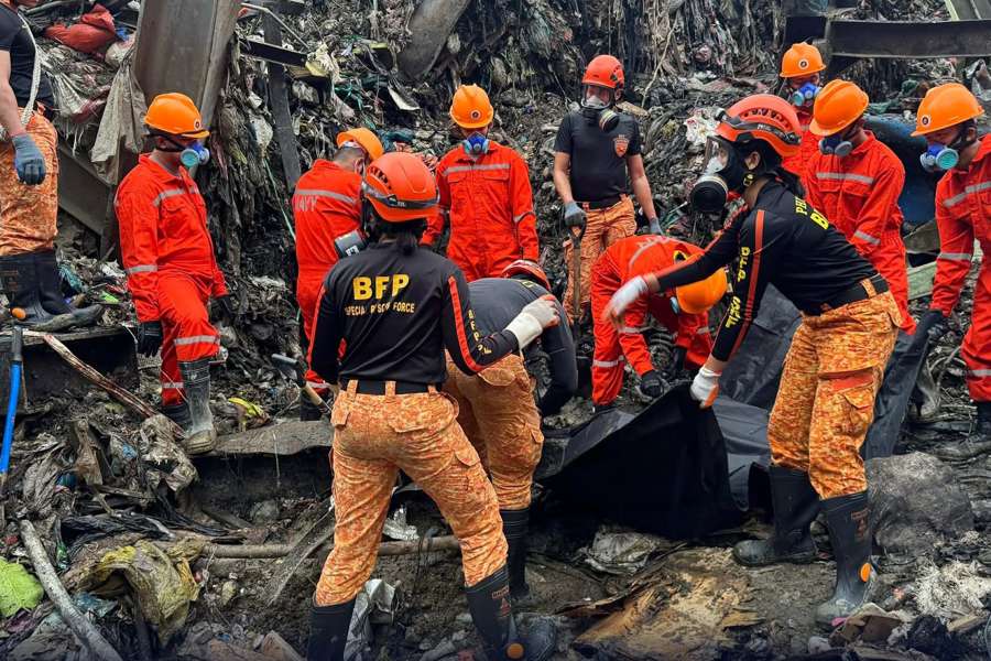 Aumentó a 32 cifra de muertos por deslizamiento en vertedero de Filipinas