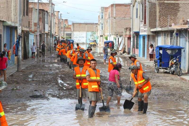 Gobierno peruano declara estado de emergencia en 134 distritos por lluvias