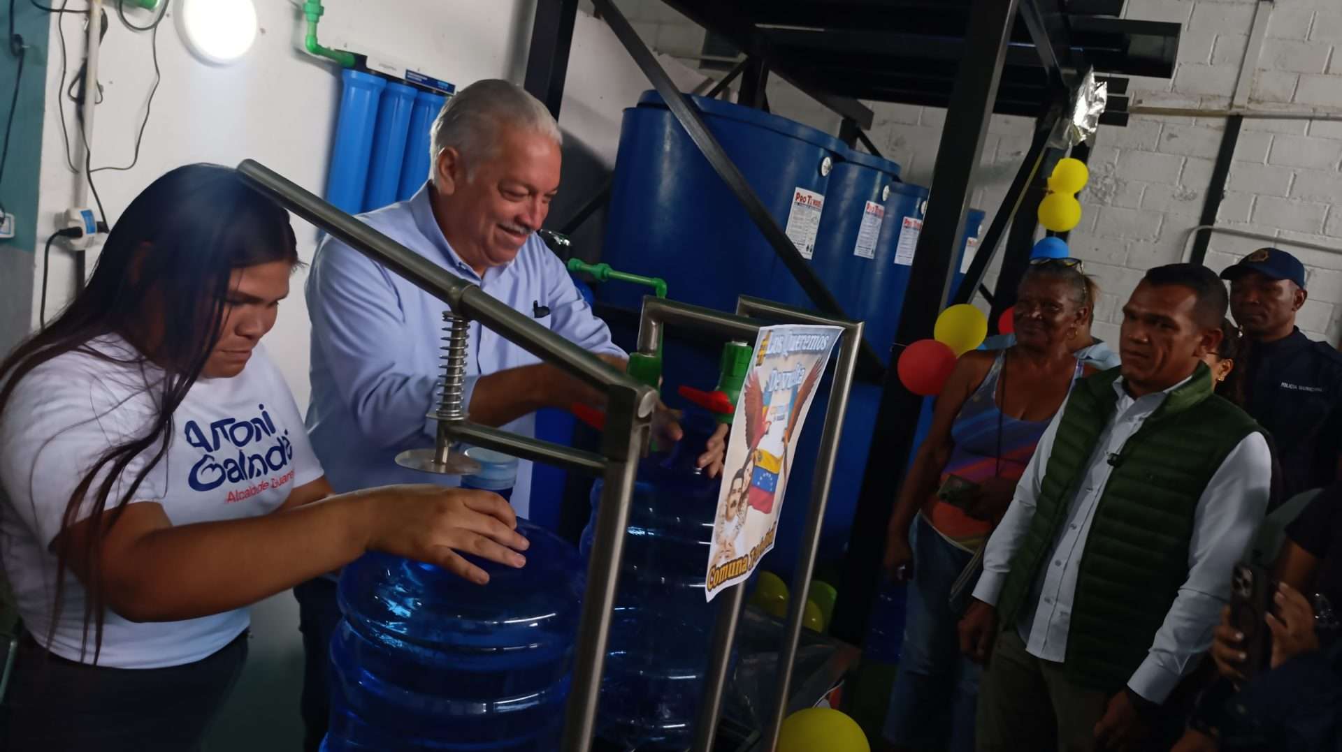 Inaugurada planta potabilizadora en el municipio Plaza en Miranda
