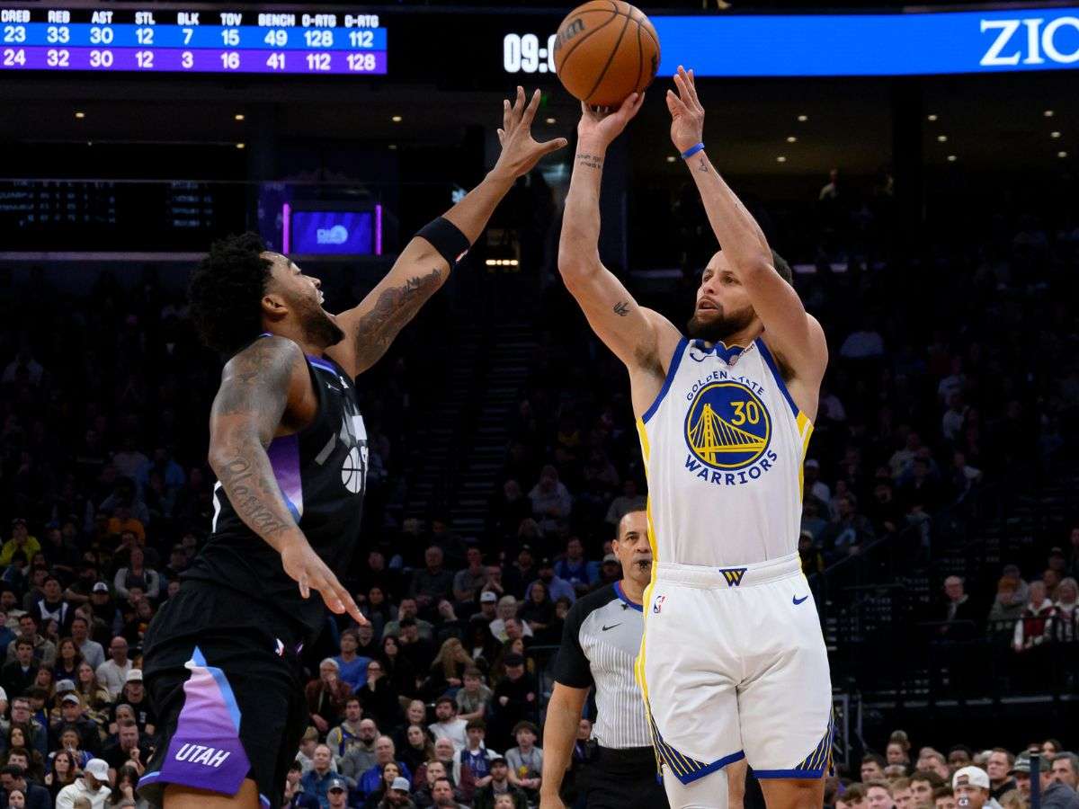 Warriors mostró su poder ante Jazz