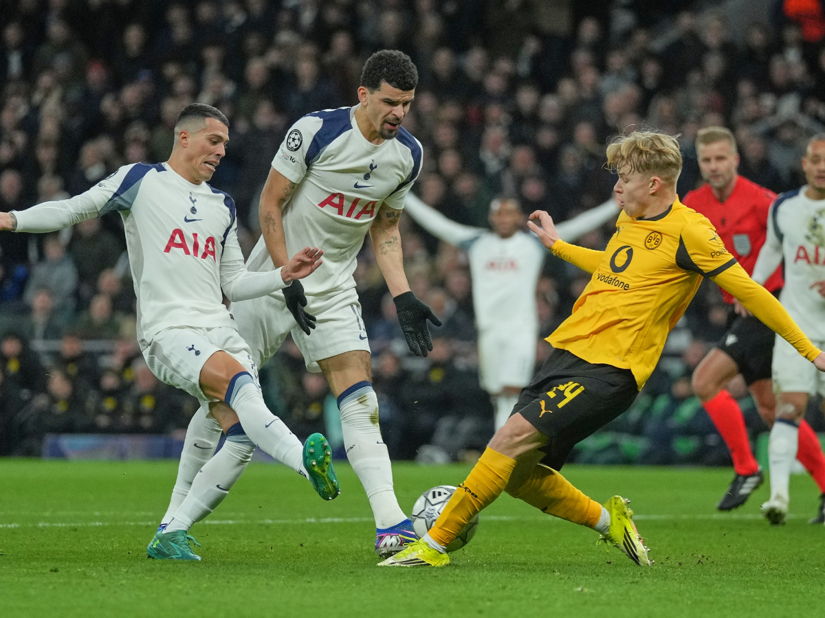 Tottenham le sacó tres puntos claves al Dortmund
