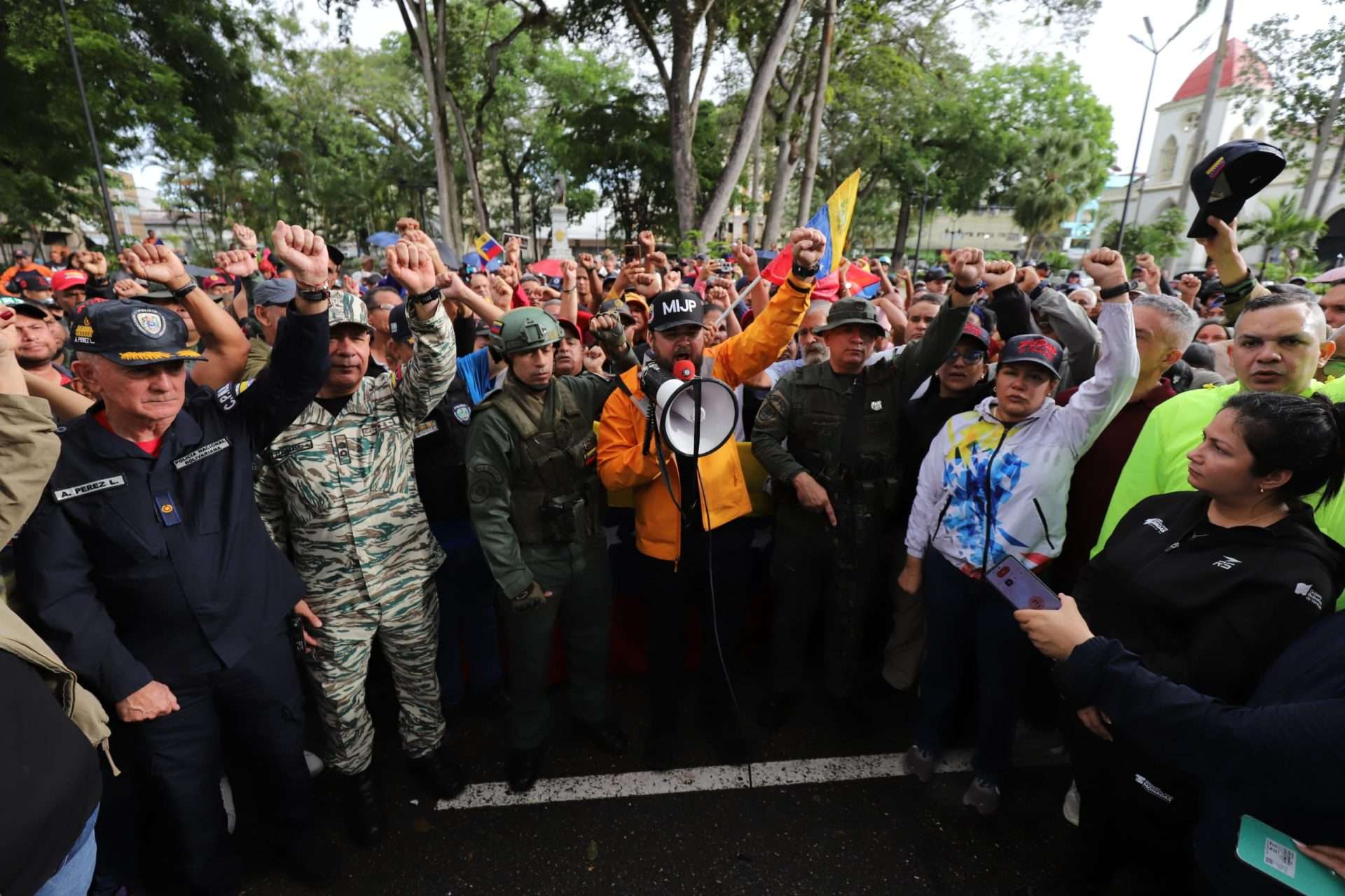 Monaguenses rechazan la criminal agresión militar de los EEUU