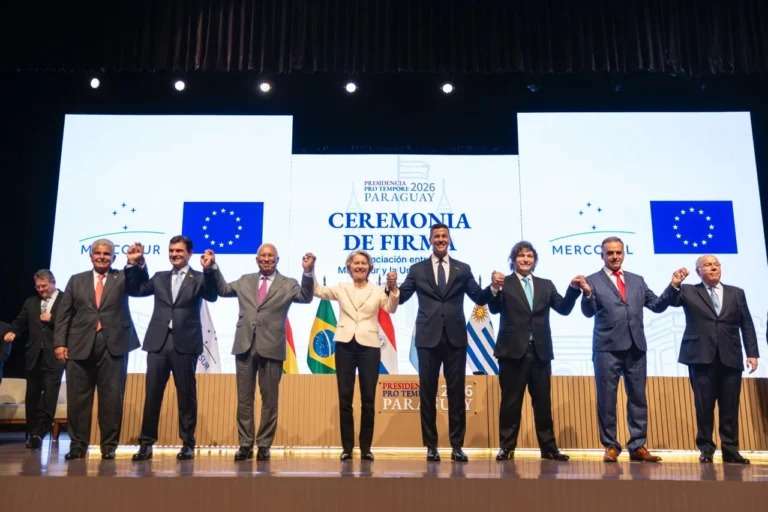 Mercosur y UE firman histórico acuerdo comercial