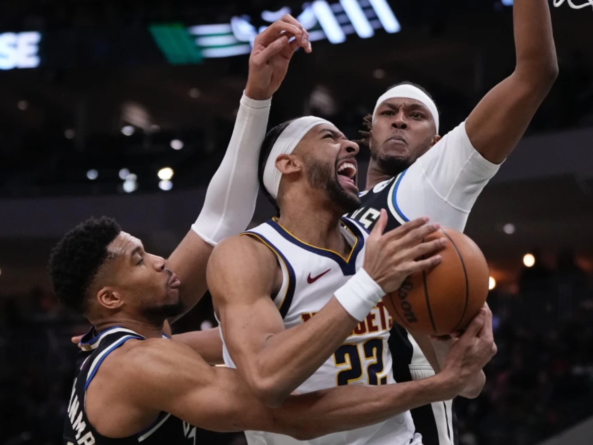 Nuggets ganaron un partido apretado ante los Bucks