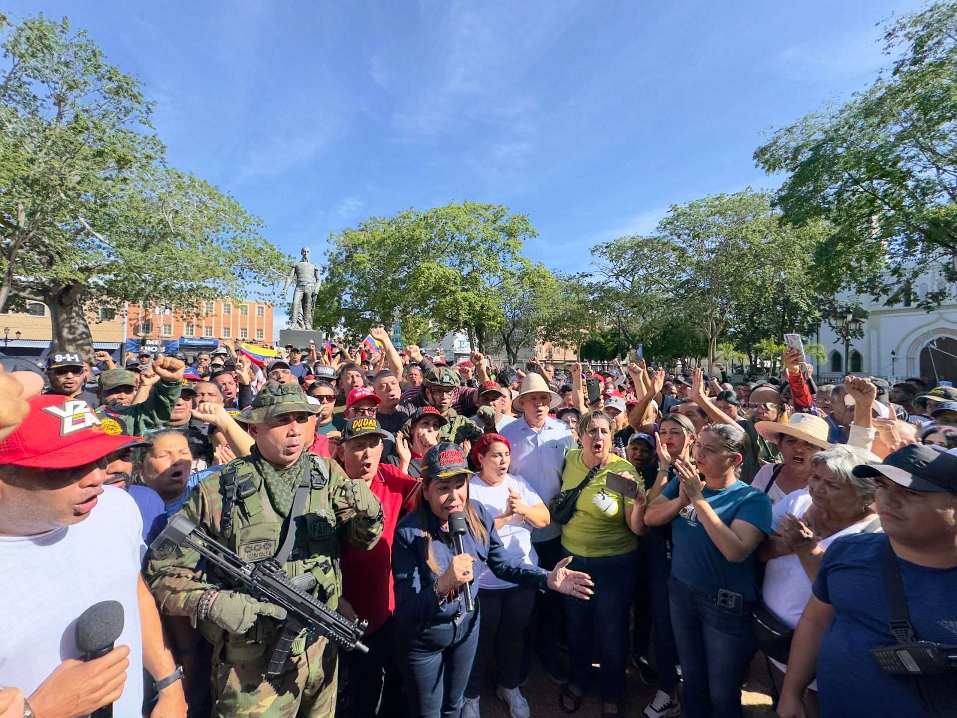 En Nueva Esparta exigen "prueba de vida" del presidente Maduro y rechazan agresión imperialista