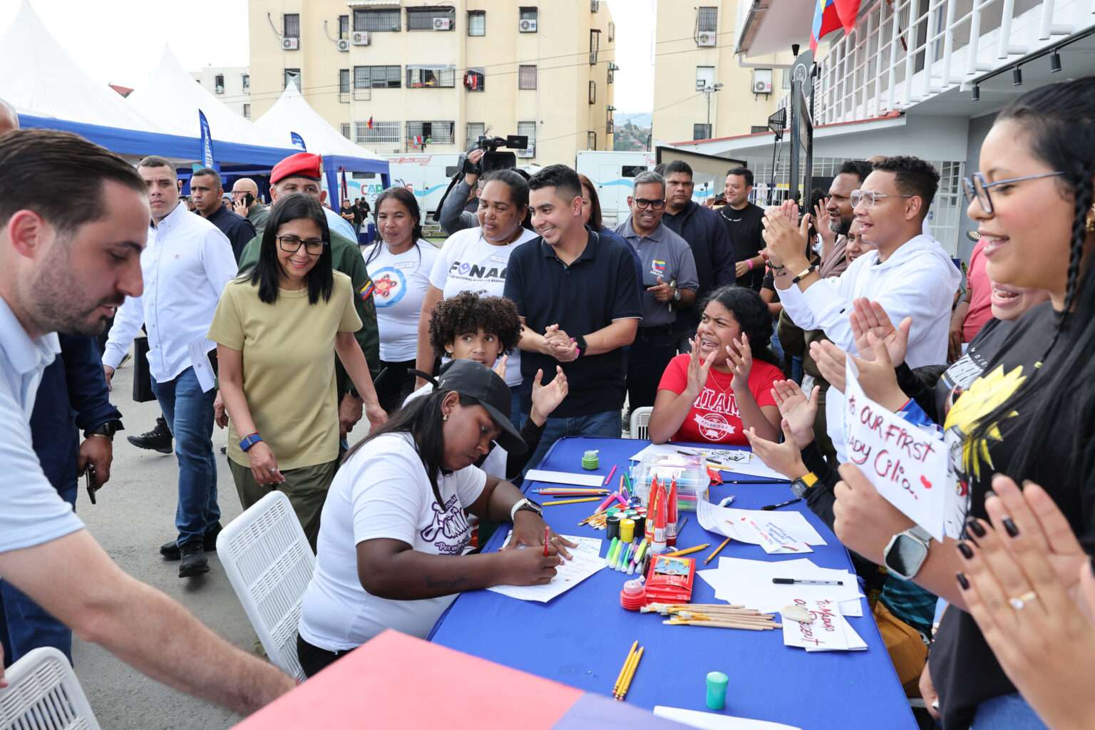 Delcy Rodríguez: existe un deseo colectivo por el pronto retorno de sus líderes